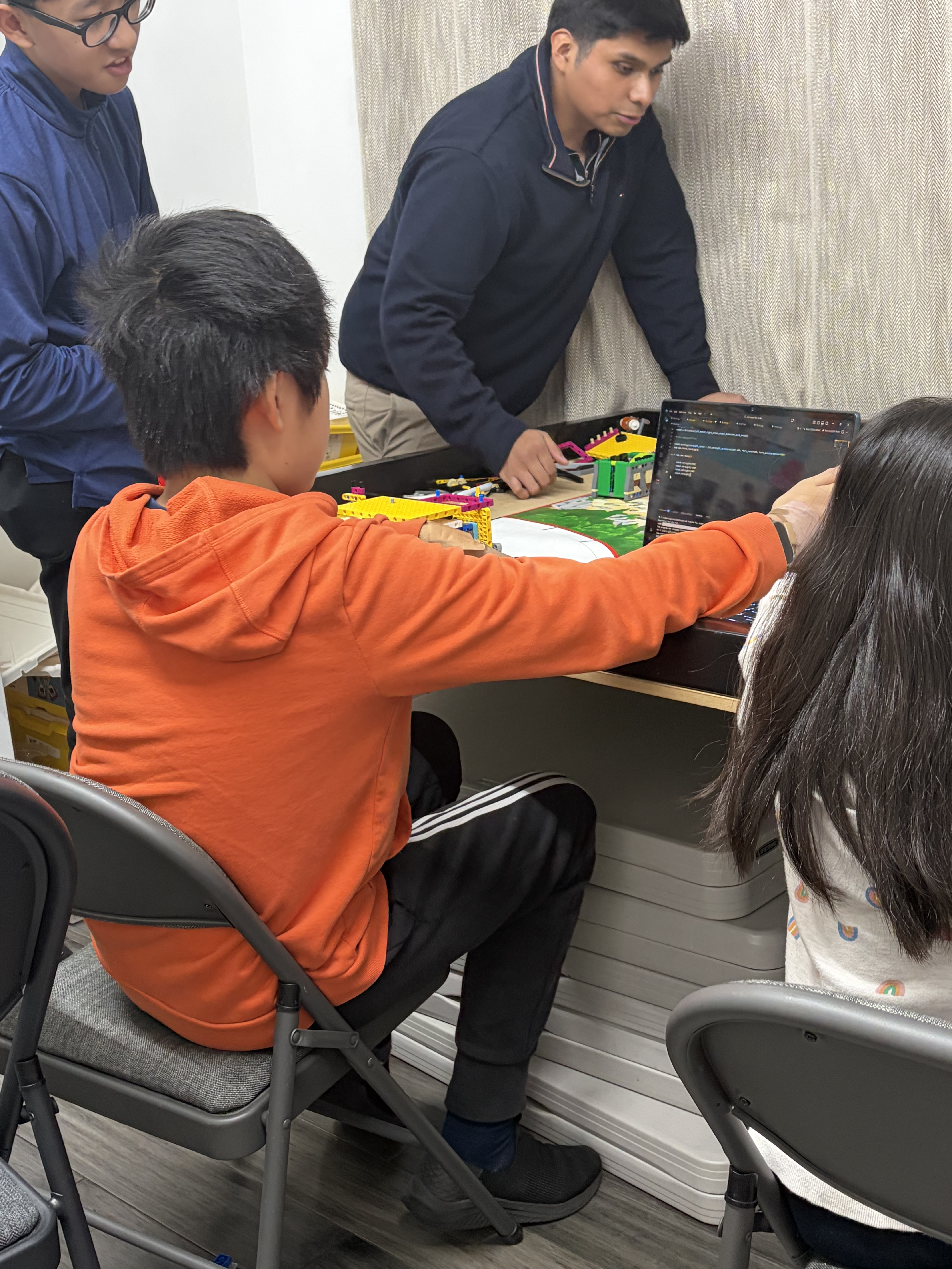FLL 2025-2026 team practice